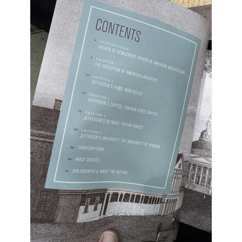 Thomas Jefferson - Architect: The Interactive Portfolio by Chuck Wills Like New!
